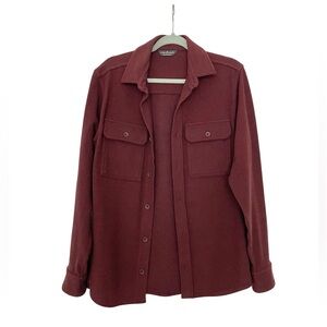 Men's Burgundy Jacket by Alpine Design Size Small